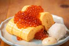 Japanese-style rolled omelet