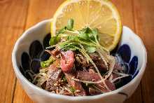 Beef Tongue with Ponzu Sauce