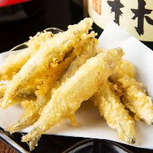 Sardine tempura