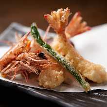 Shrimp tempura