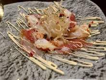 Seafood Carpaccio salad