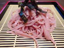 Chilled buckwheat noodles without broth