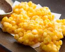Corn tempura