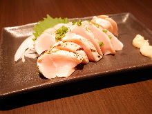 Edible raw chicken