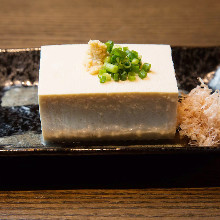 Chilled Okinawan tofu