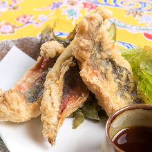 Fried banana fish