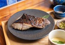 Grilled sablefish with Saikyo miso