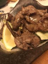 Grilled beef tongue