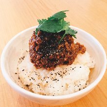 Other dishes served over rice