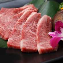 Premium Wagyu beef kalbi