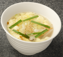 Egg soup