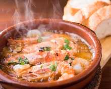 Shrimp ajillo (gambas al ajillo)