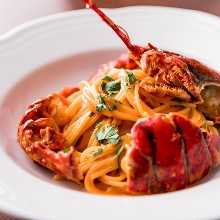 Tomato cream pasta