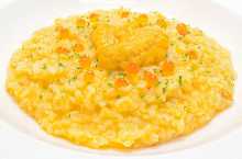 Sea urchin cream risotto