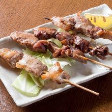 Assorted grilled skewers, 4 kinds