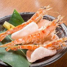 Fried prawns