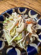 Stir-fried pork offal