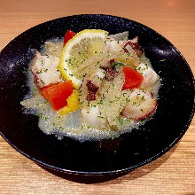 Stir-fried octopus and vegetables with garlic(4,000 yen all-you-can-eat menu)