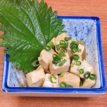 Cream cheese with wasabi pickled in soy sauce