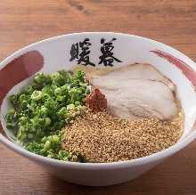 Sesame and green onion ramen