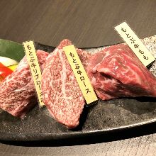 Assorted yakiniku, 3 kinds