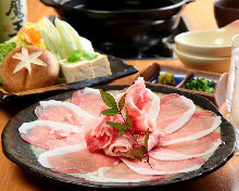 Berkshire pork shabu-shabu