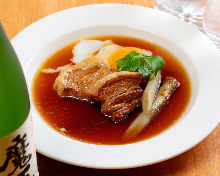 Simmered Berkshire pork belly