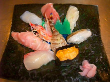 Assorted premium nigiri sushi