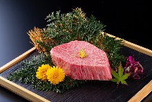 Wagyu beef chateaubriand steak