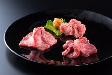 Assorted beef tongue