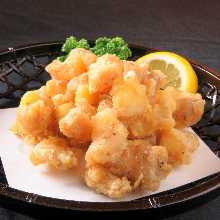 Fried octopus