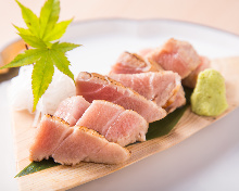 Bluefin tuna sashimi