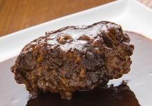 Wagyu beef hamburger steak