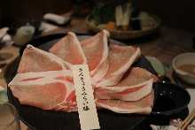 Pork shabu-shabu