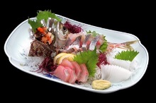 Assorted sashimi