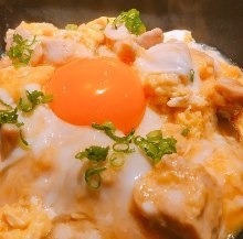 "Oyako" chicken and egg rice bowl