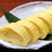 Japanese-style rolled omelet