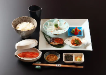 Rice set(Mentaiko&snapper)