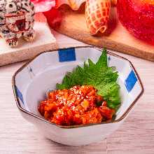 Chanja (Korean spicy marinated cod innards)