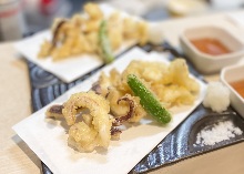 squid tempura