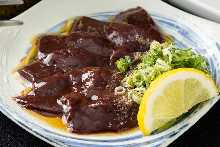 Premium grilled beef liver