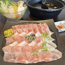 Simakuru Agu Pork Shabu-shabu Set