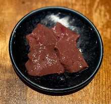 Beef liver (yakiniku)