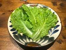 Sangchu (Korean stem lettuce)