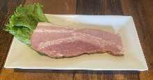 Thickly-cut bacon