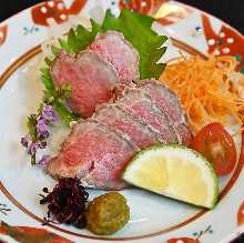 Seared wagyu beef
