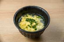 Egg soup