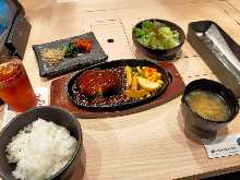 Hamburg steak set