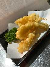 Squid tempura