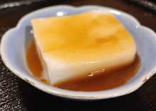 Okinawan peanut tofu